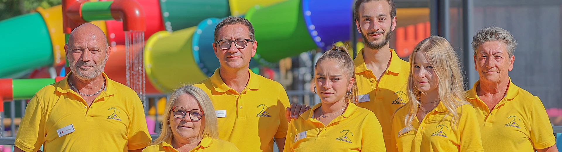 equipo del camping les violettes toulouse